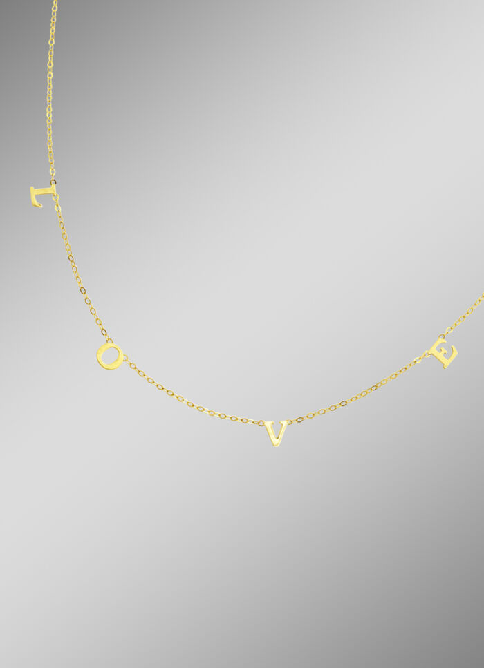 Echt trendy: Liefde ketting 
