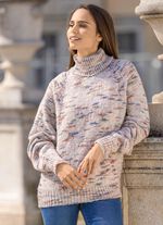 Trui met fantasiegaren 