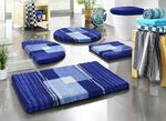 Badmattenset met antislip-onderkant SAFFIER
