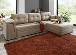Moderne gestoffeerde hoek BEIGE