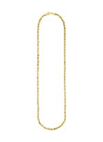 Stijlvolle koordkettingset van 585/- fijn goud 