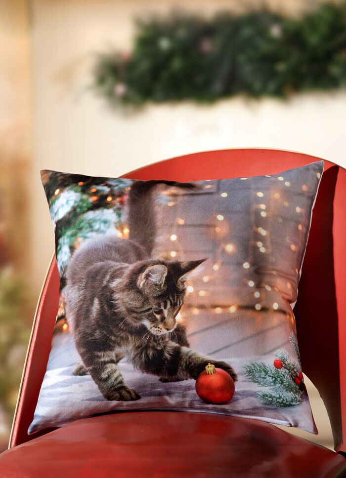 Kussensloop met rits 