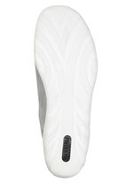 Remonte, comfortabele damessneakers, breedte G, met uitneembaar voetbed LICHTBLAUW-ZILVER