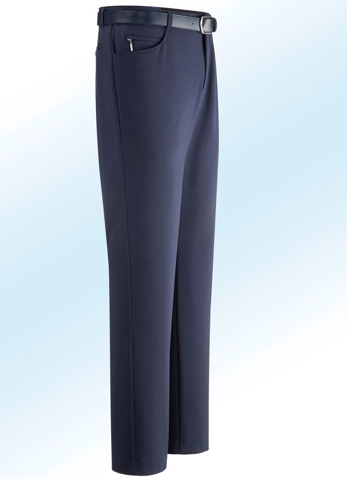 Broek &lsquo;Klaus Models&rsquo; in 5 kleuren MARINE