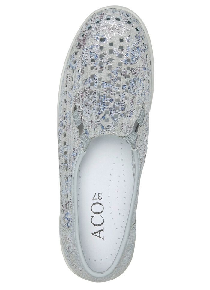 ELENA EDEN, zomerse damespantoffels, breedte G, met uitneembaar voetbed 