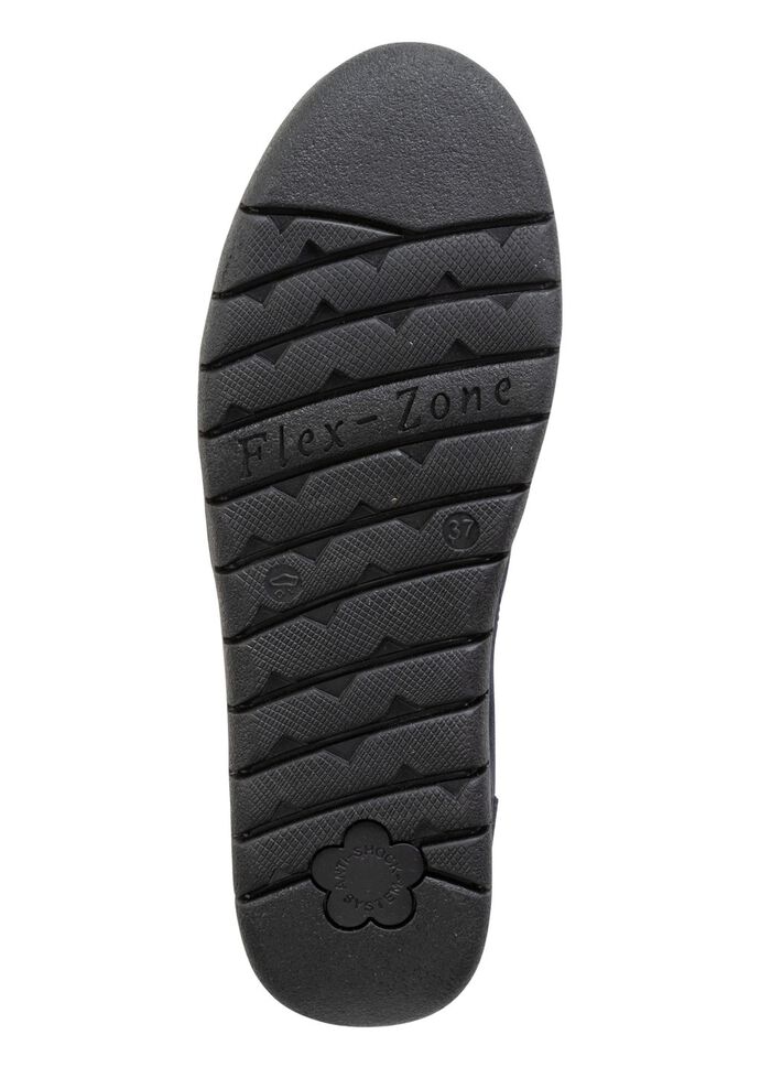 ELENA EDEN, comfortabele dameslaarzen, breedte H, met uitneembaar voetbed DONKERBLAUW