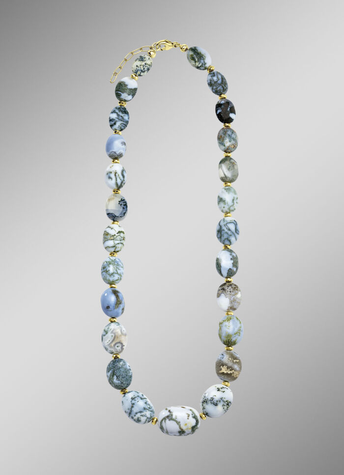 Stralende set met opaal en hematiet 