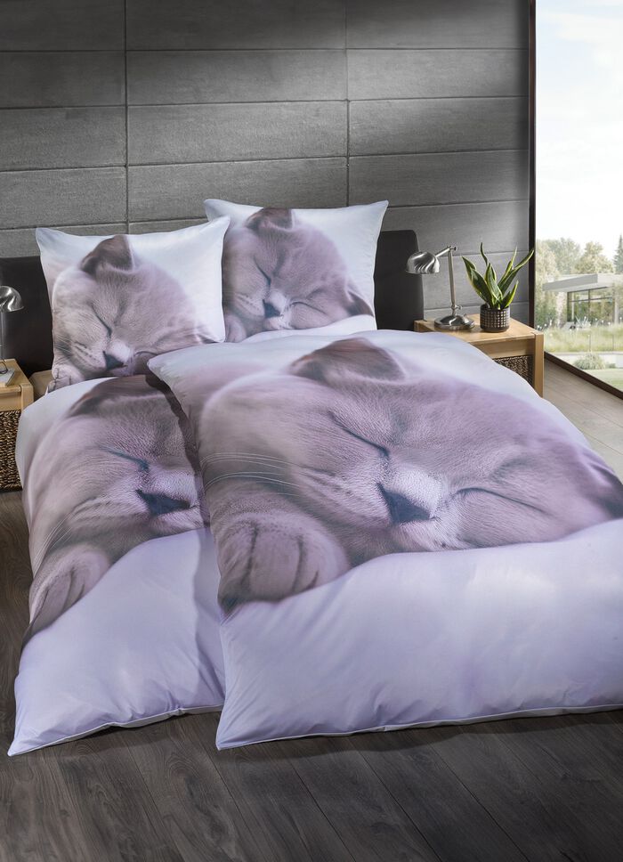 Microvezel interlock beddengoedset 