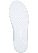 Andrea Conti sneakers met kleurrijke elastische banden WIT