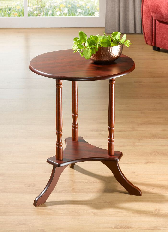 Gedeeltelijk massieve bijzettafel 