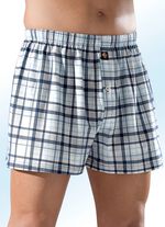 Vierpack geruite boxershorts 