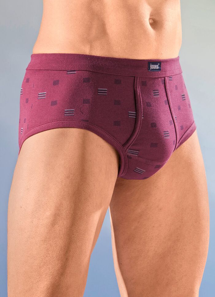 Verpakking van vier slips met zachte tailleband 