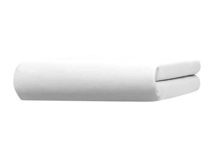 Hoeslaken van fijne jersey van Bellana WIT