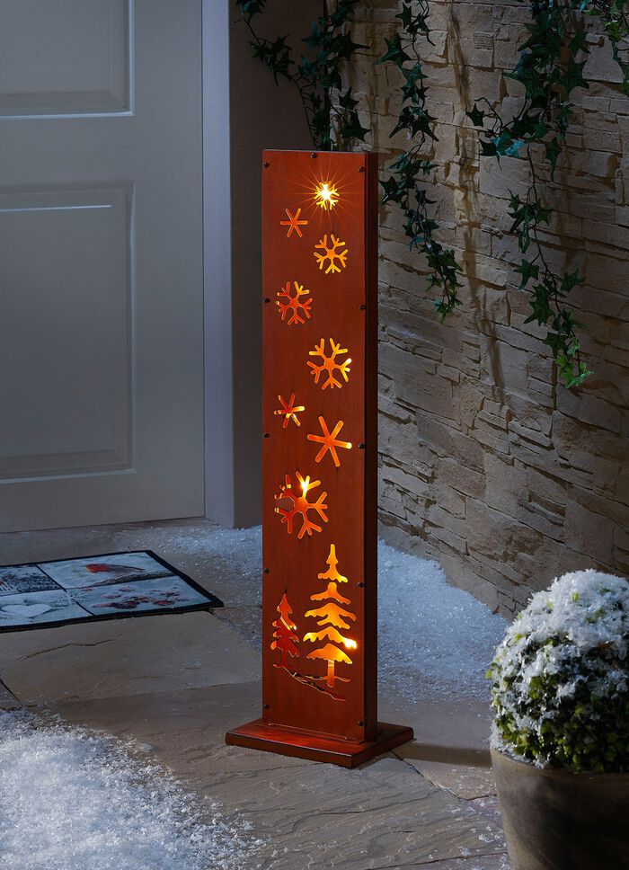 LED-stele van metaal 