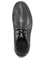 Veterlaarsje met uitneembaar voetbed ZWART