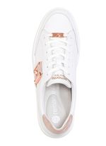 Remonte sneakers met metallic details WIT-ROS&Eacute;GOUD