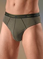 Pak van vier slips met elastische band 