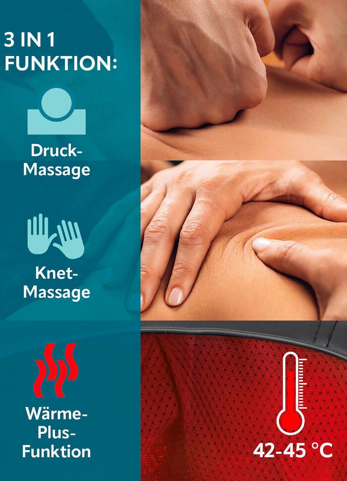 Vitalmaxx Shiatsu-massageapparaat 