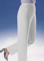 Broek met praktische zijzakken in 6 kleuren ECRU