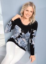 Shirt met flatlock-naad 