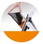 Universele schaaf Turbo Cut van Livington 