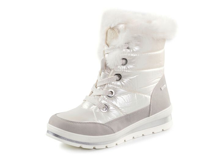 ELENA EDEN, gevoerde dameslaarzen, winterschoenen, breedte G, met uitneembaar voetbed 