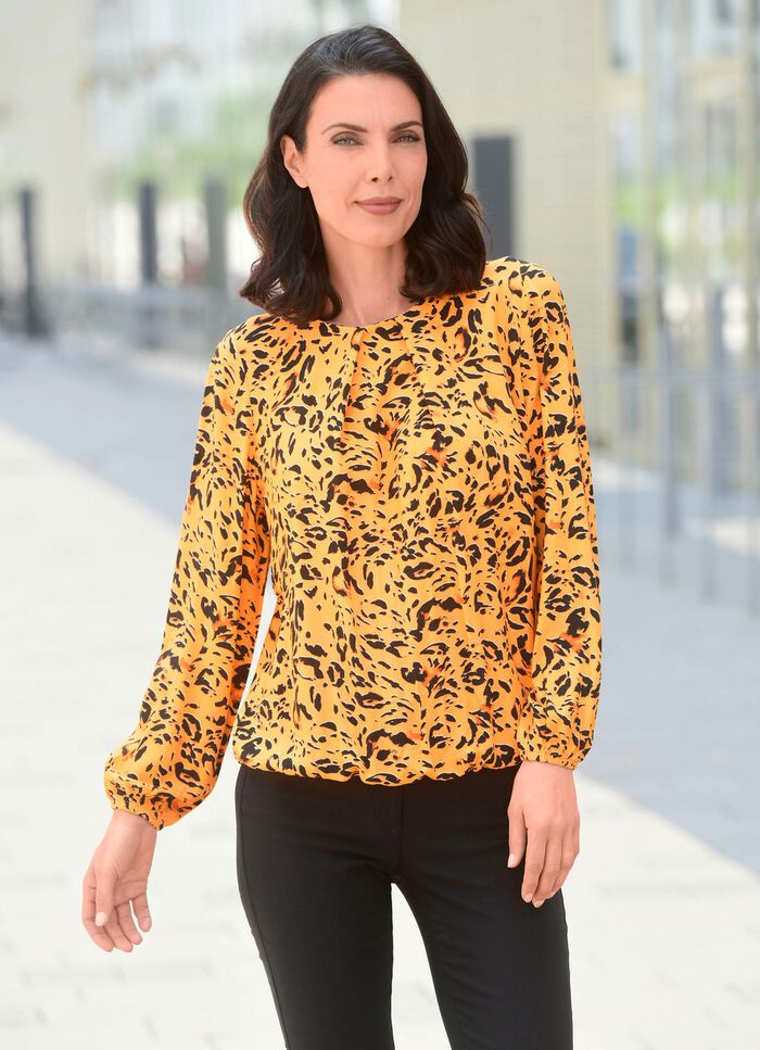 Tuniek met elastische manchetten 