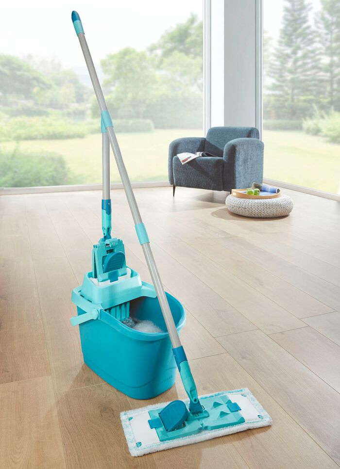Leifheit vloerdweilsysteem - grondig bij elke veeg 