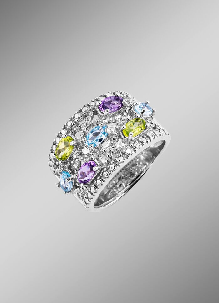 Damesring zilver 925/- 