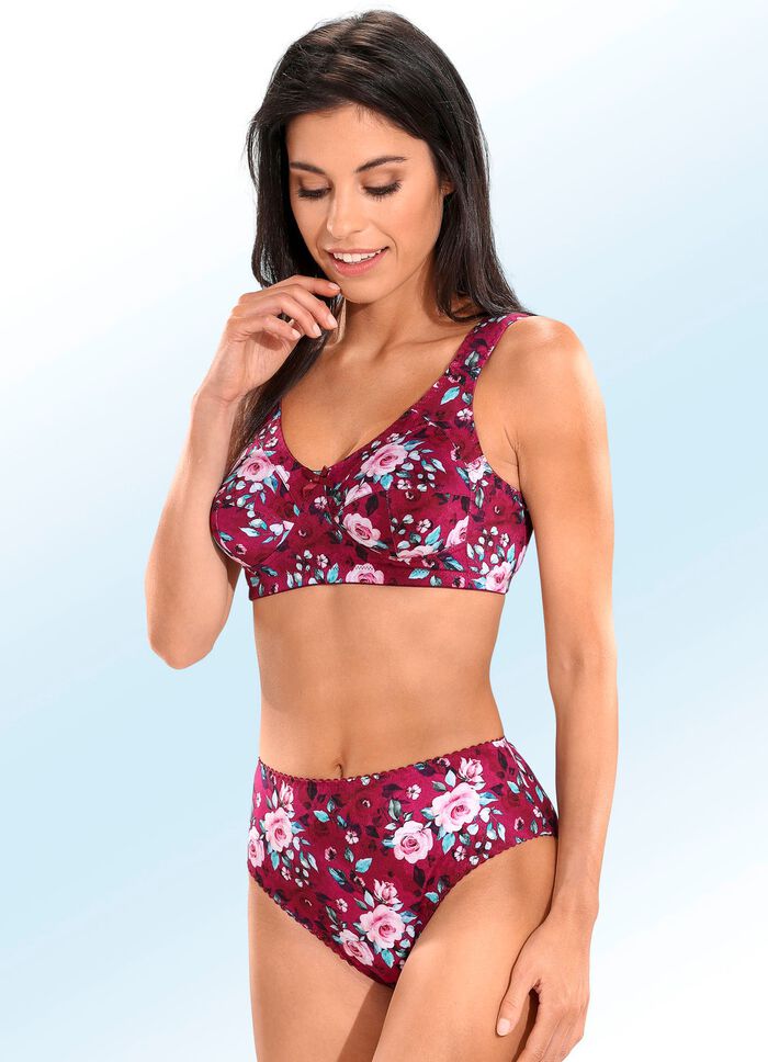 BH met harmonieus bloemdessin 