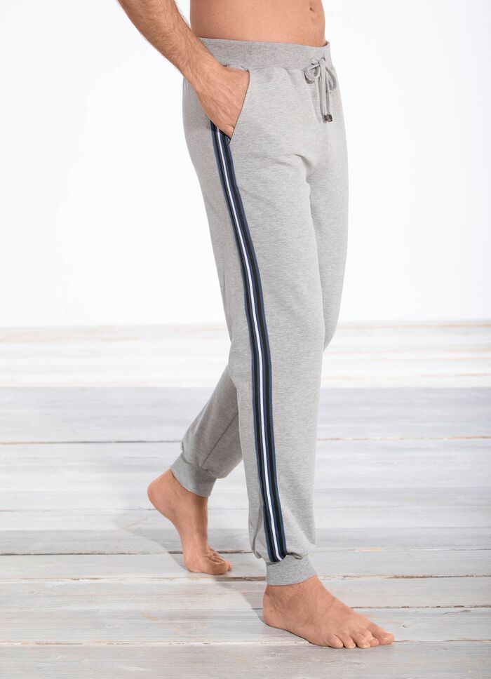 Broek met comfortabele elastische tailleband 