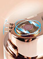 Mini-damesscheermes op batterijen 