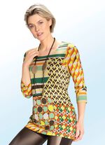 Lang shirt met 3/4-mouwen 