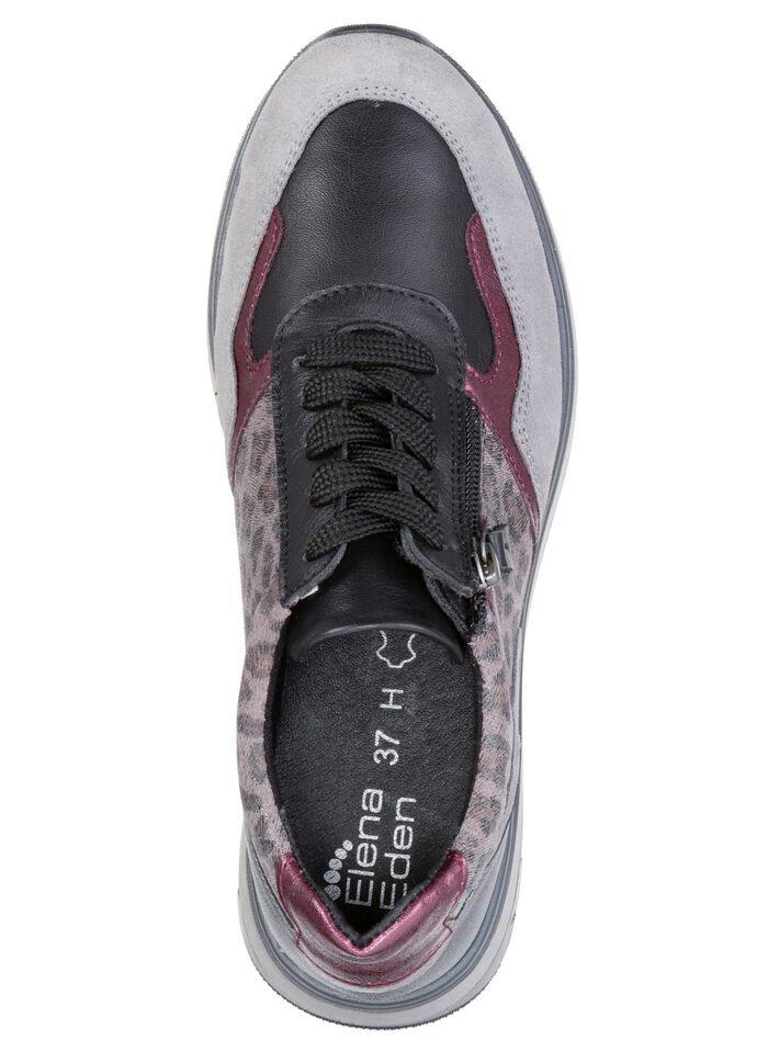 ELENA EDEN, trendy damessneakers, breedte H, met uitneembaar voetbed 