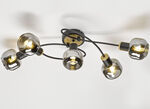 Stijlvolle plafondlampen met getint glas