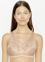 Susa 2-pack bh met onderborstondersteuning 1x HUIDKLEUR, 1x ANTRACIET