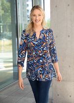 Overhemdtuniek met lusknoopsluiting 