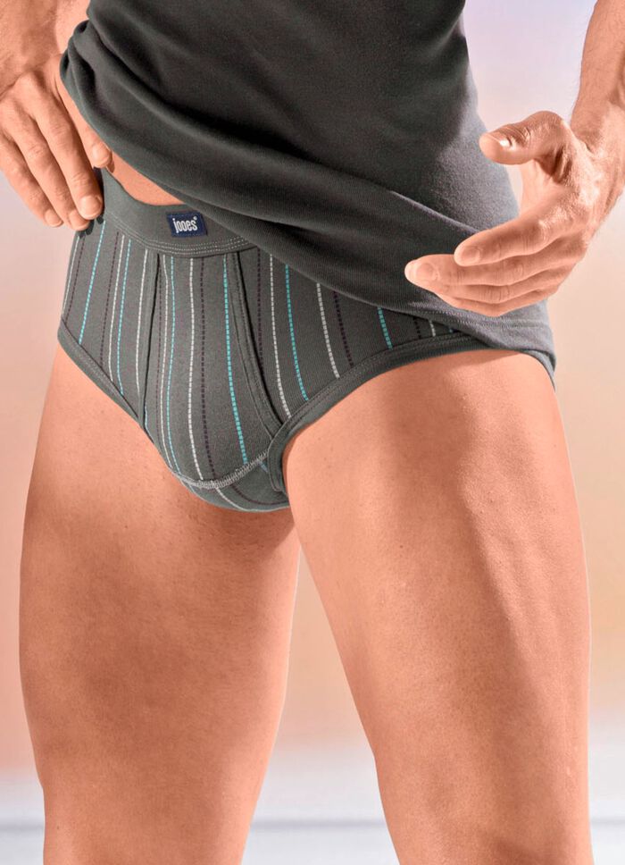 Set van vier slips met zachte tailleband 