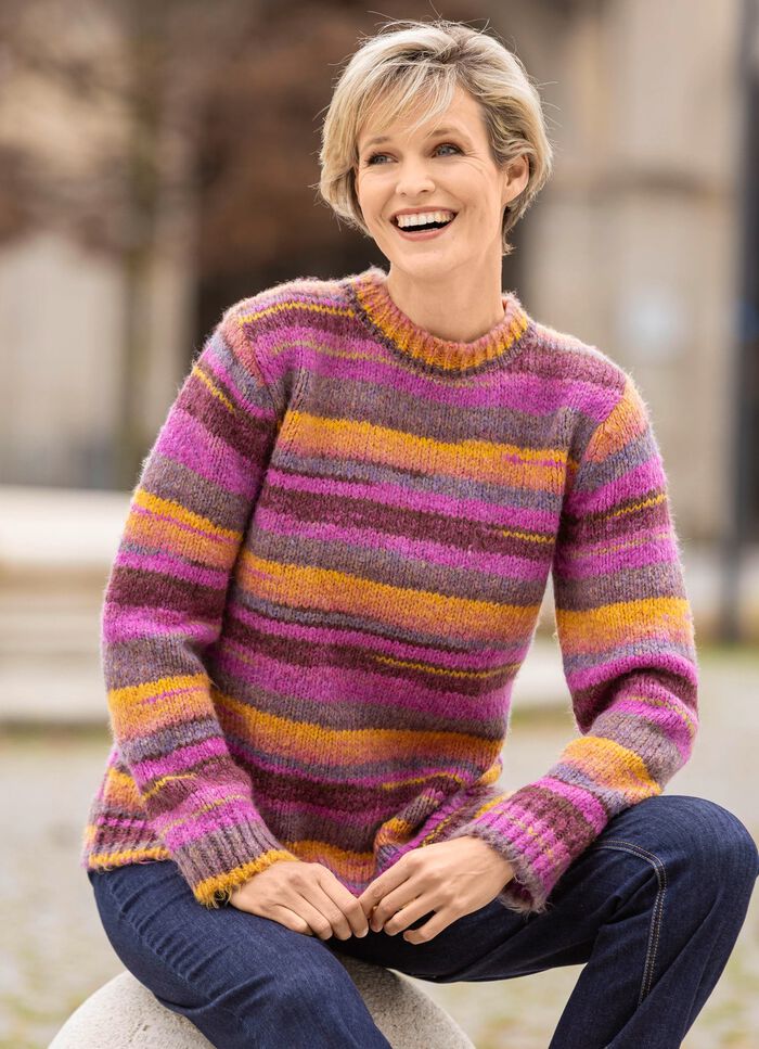 Trui met kleurverloop 