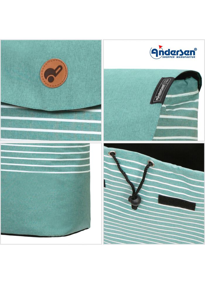 Lichtgewicht en robuuste boodschappentrolley van Andersen 