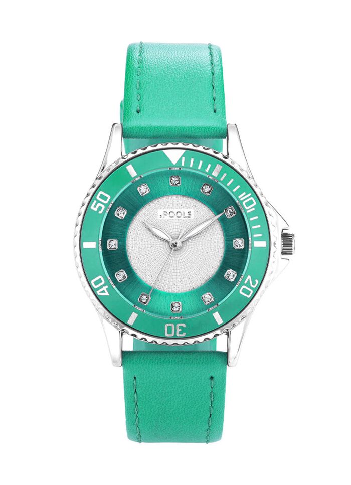 Modern quartz dameshorloge Pools 2607 