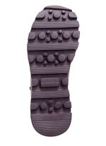 Ranger vetersneaker gecombineerd met kleurrijk textielmateriaal PAARS-KLEURRIJK