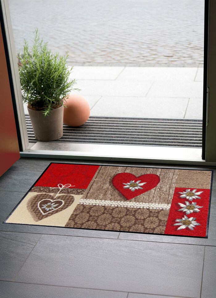 Deurmat met antislip achterkant 