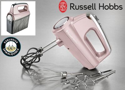 Russell Hobbs handmixer met spiraalvormige kloppers 