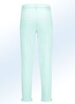 Broek in trendy chinovorm JADEGROEN