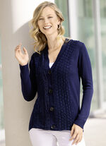vest in materiaalmix 