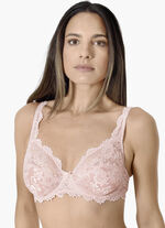 Sassa twee-pack elastische kanten beugelbeha 1X KROKUUS, 1X POEDER