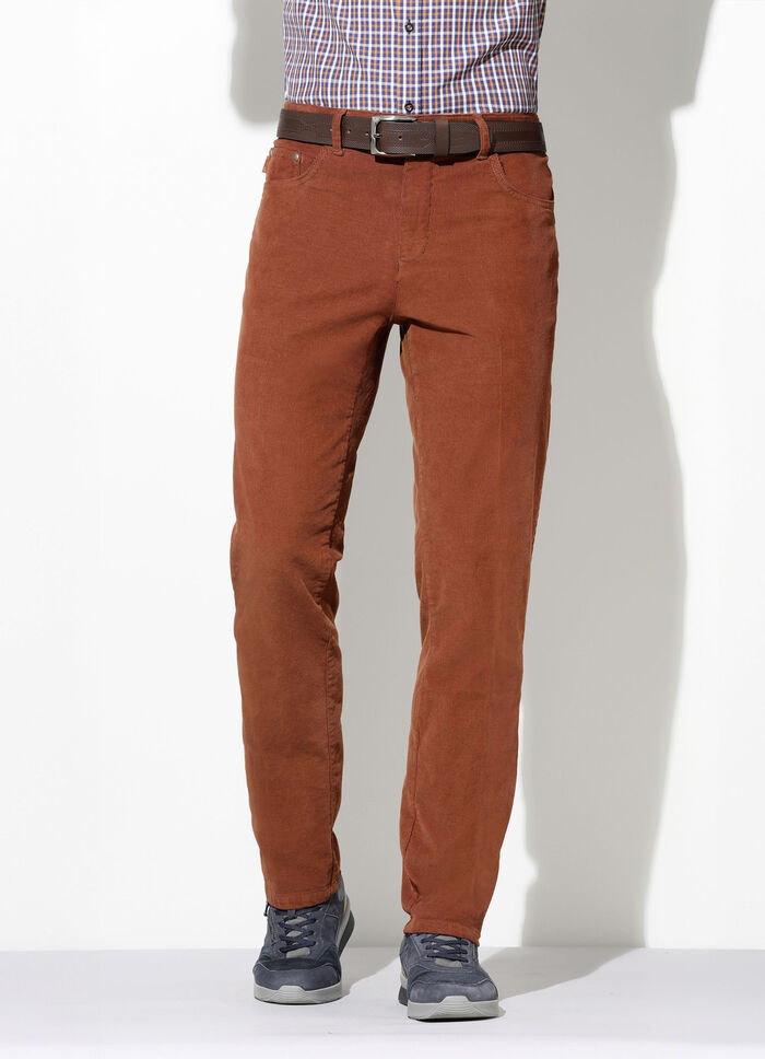 "Francesco Botti" corduroy broek in 4 kleuren ROEST