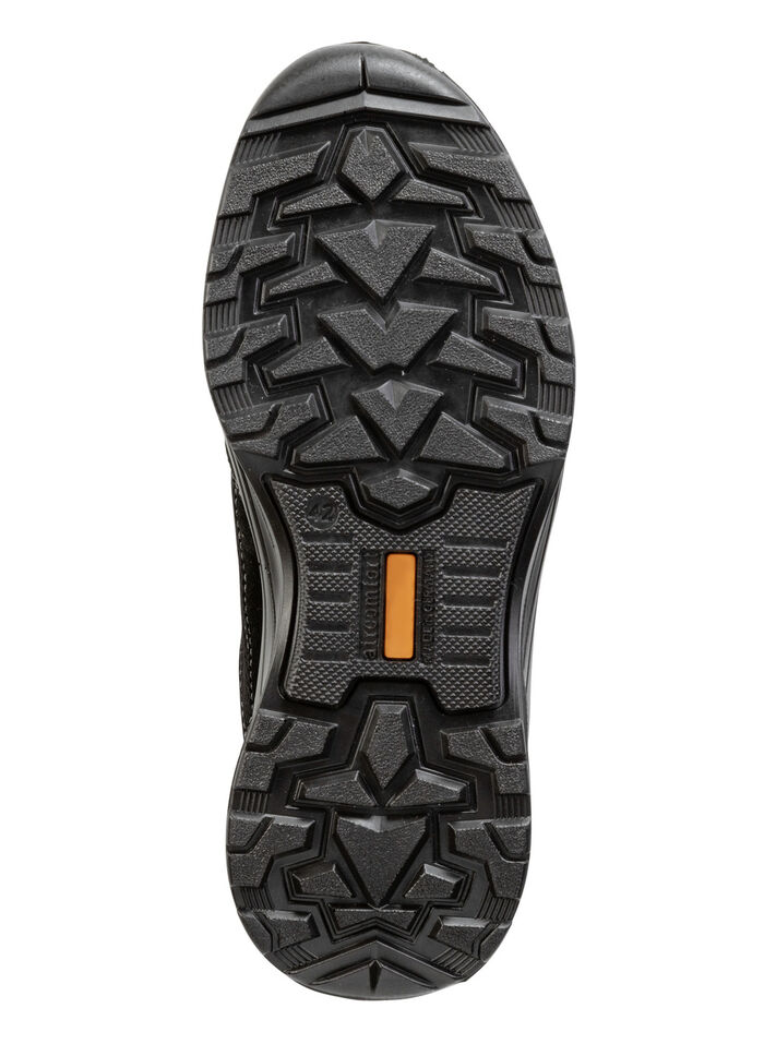 Veterschoen gemaakt van suède en textielmateriaal ZWART