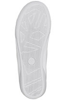 Andrea Conti pantoffels met praktische ritssluiting WIT